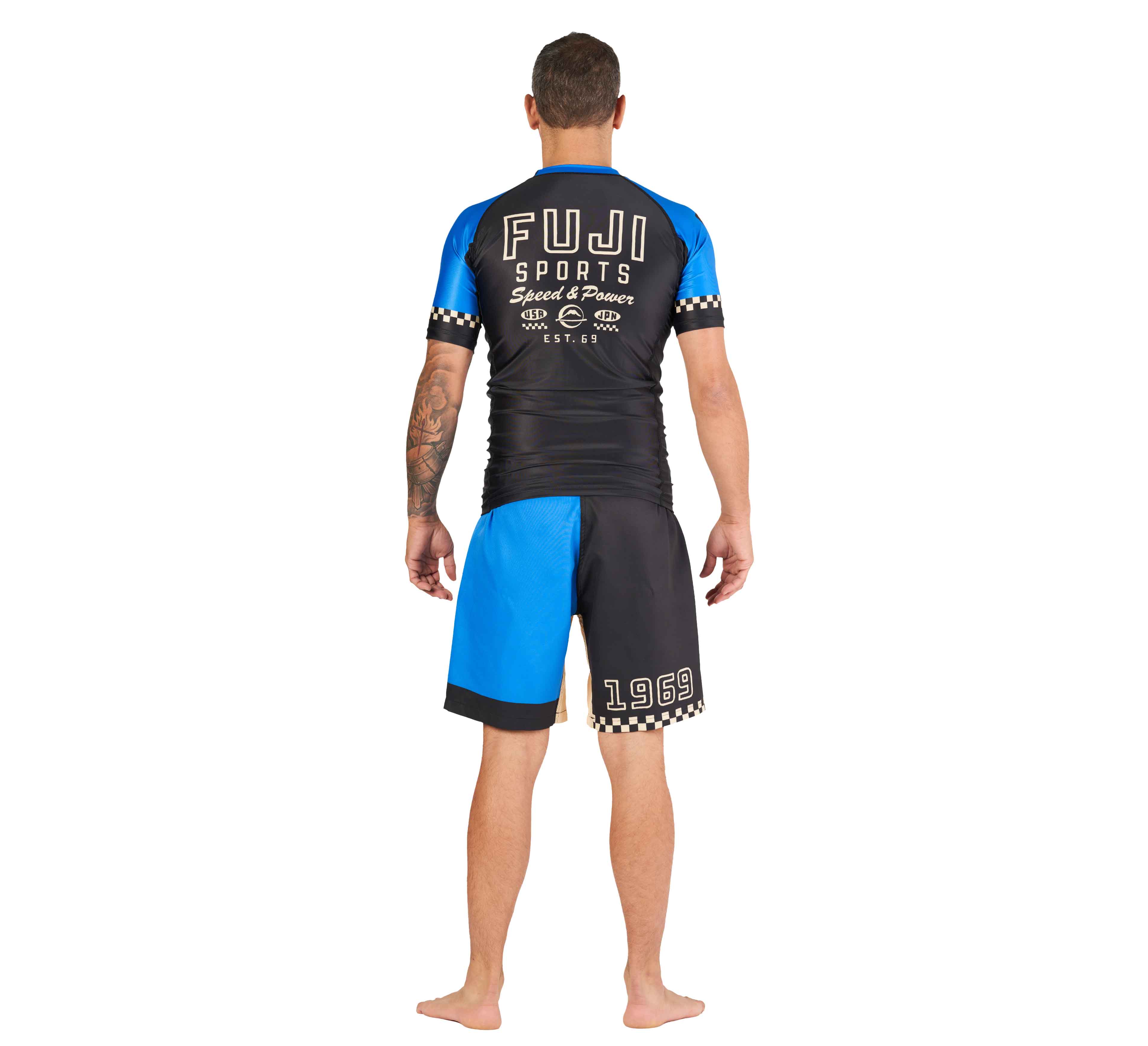 Full Throttle Rashguard Black/Blue