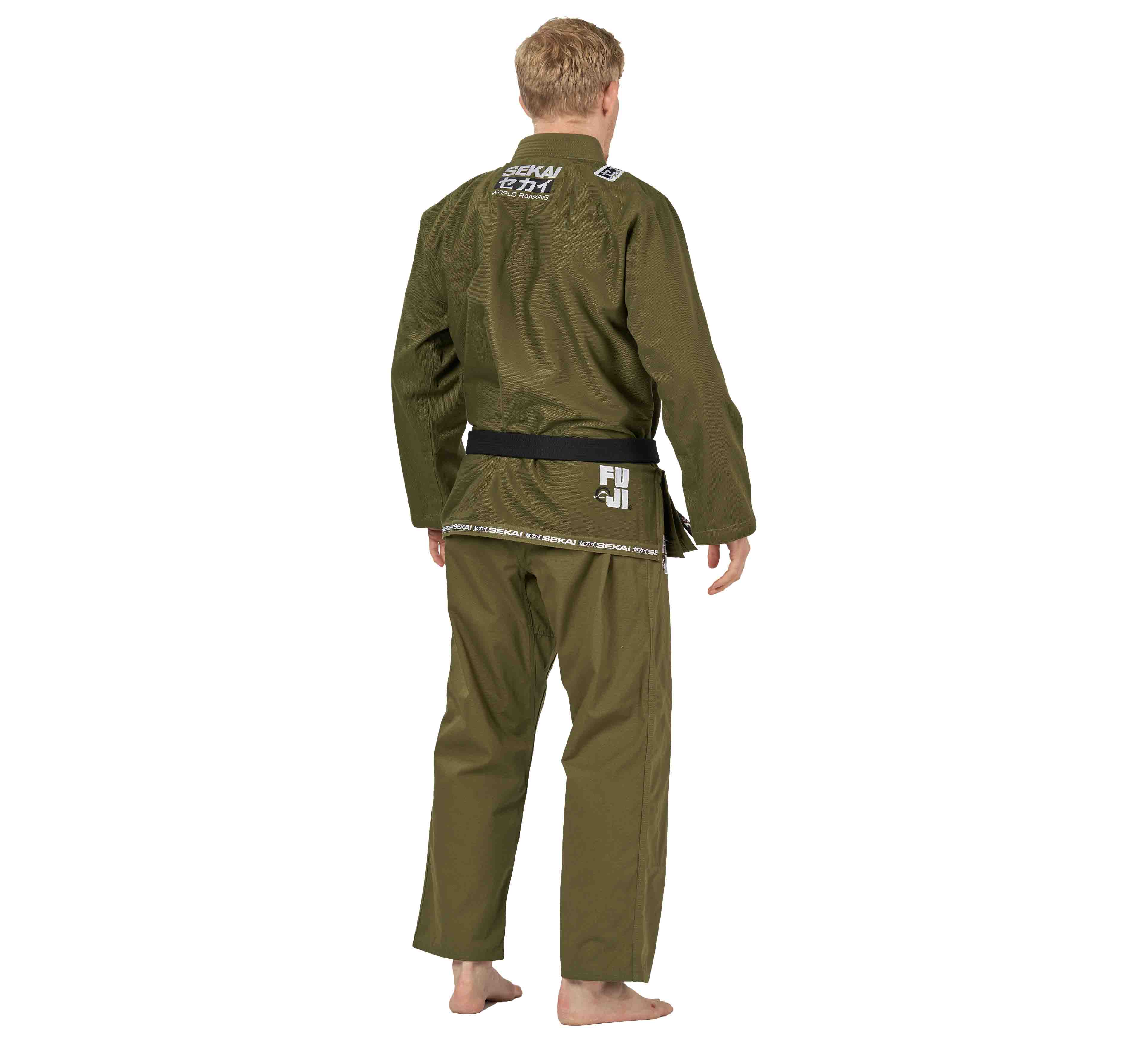 Sekai 2.0 BJJ Gi Military Green/Black