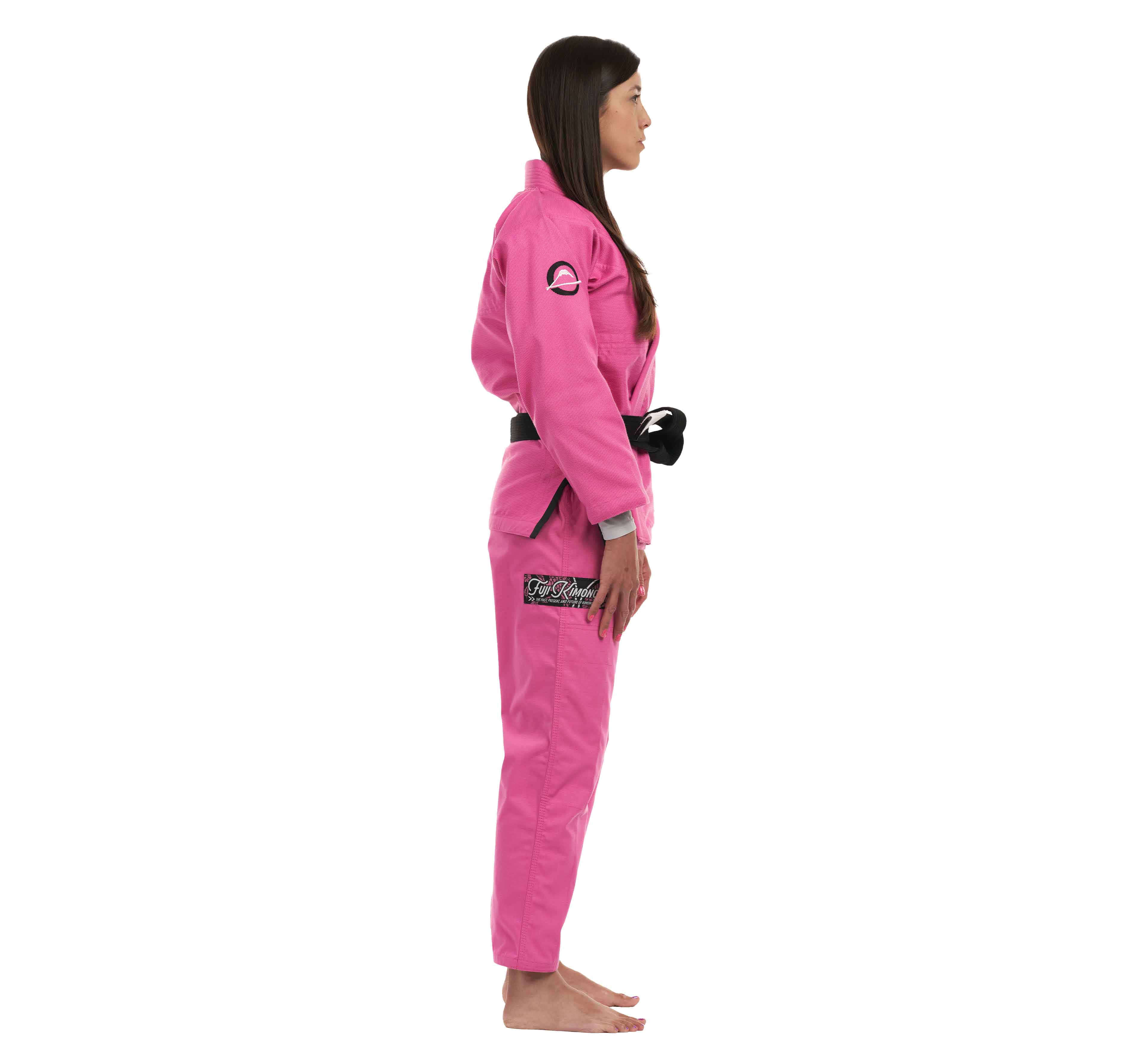 Suparaito Womens BJJ Gi Crane Edition Pink