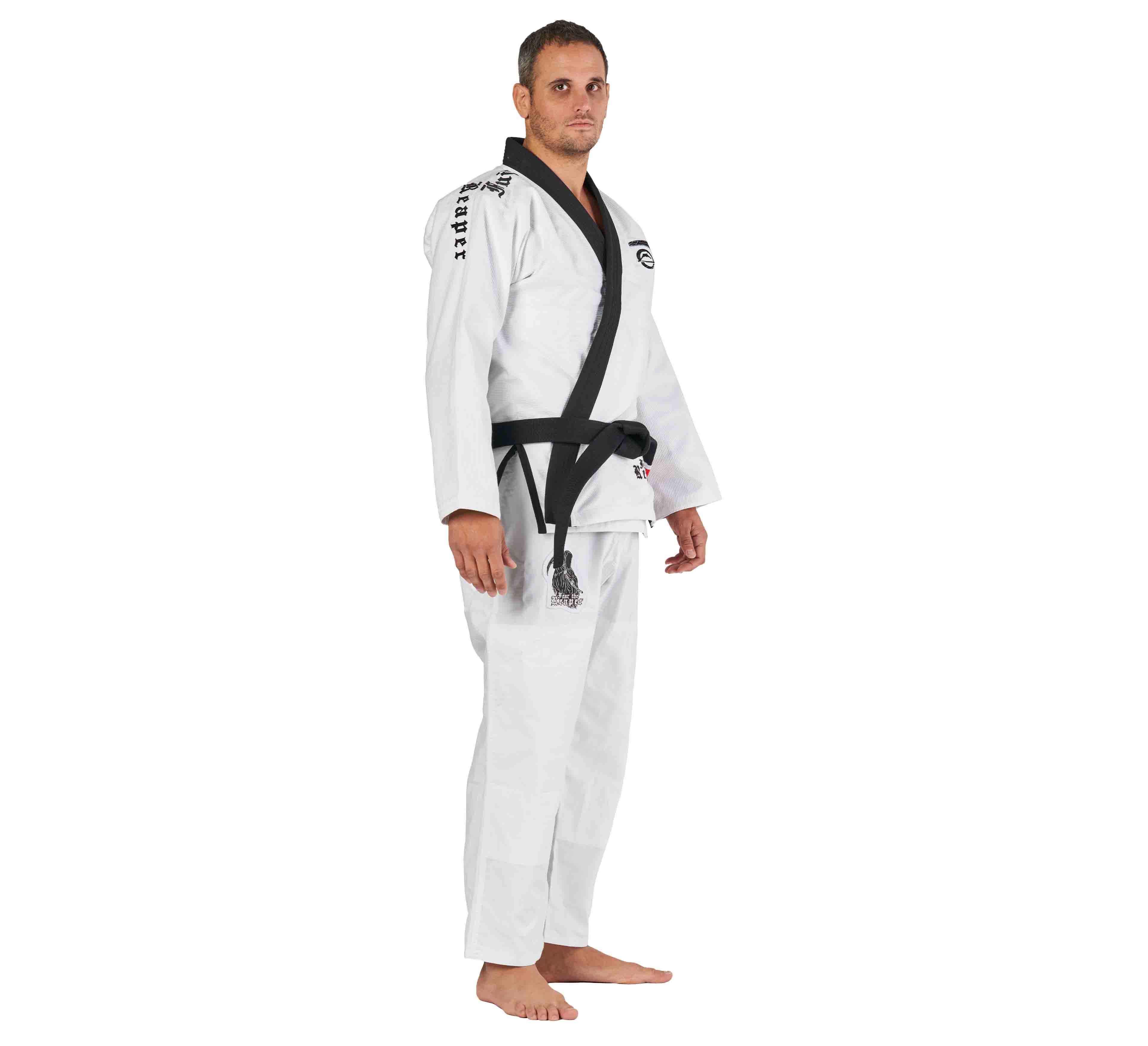 Sekai 2.0 BJJ Gi Fear The Reaper Edition White