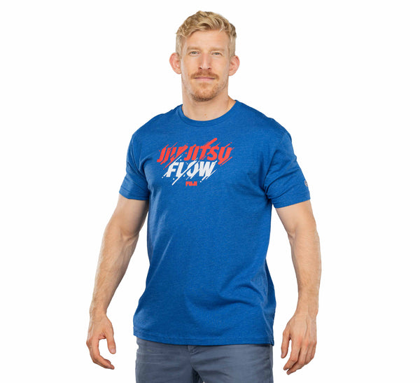 Jiu-Jitsu Flow T-Shirt Blue