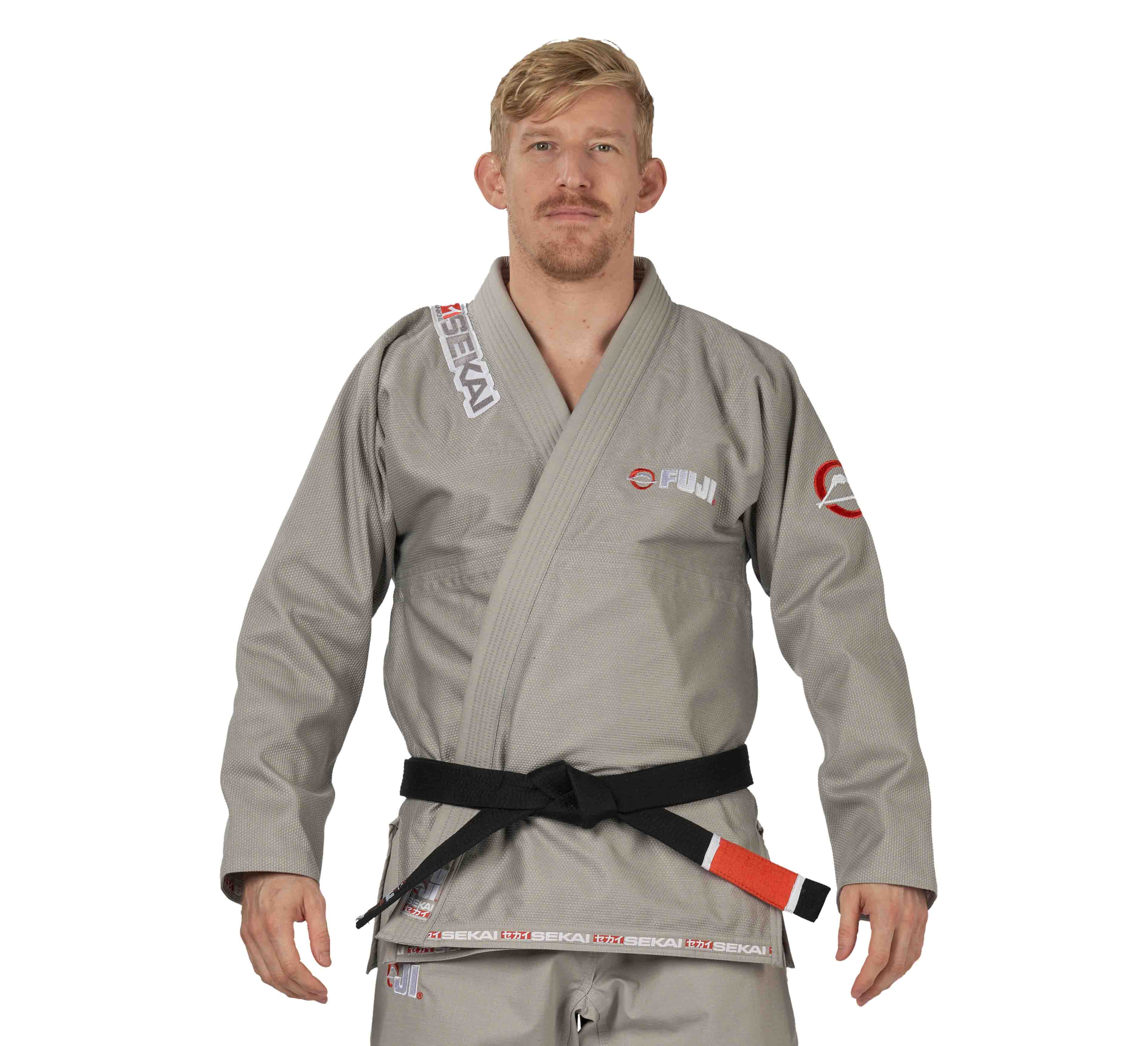 Sekai 2.0 BJJ Gi Grey/Red