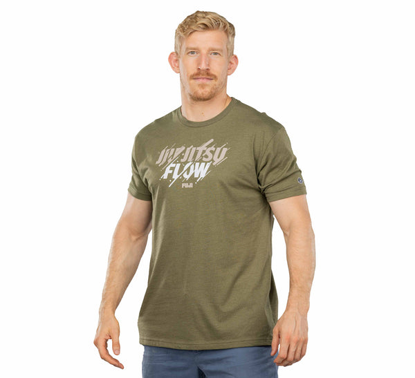 Jiu-Jitsu Flow T-Shirt Military Green