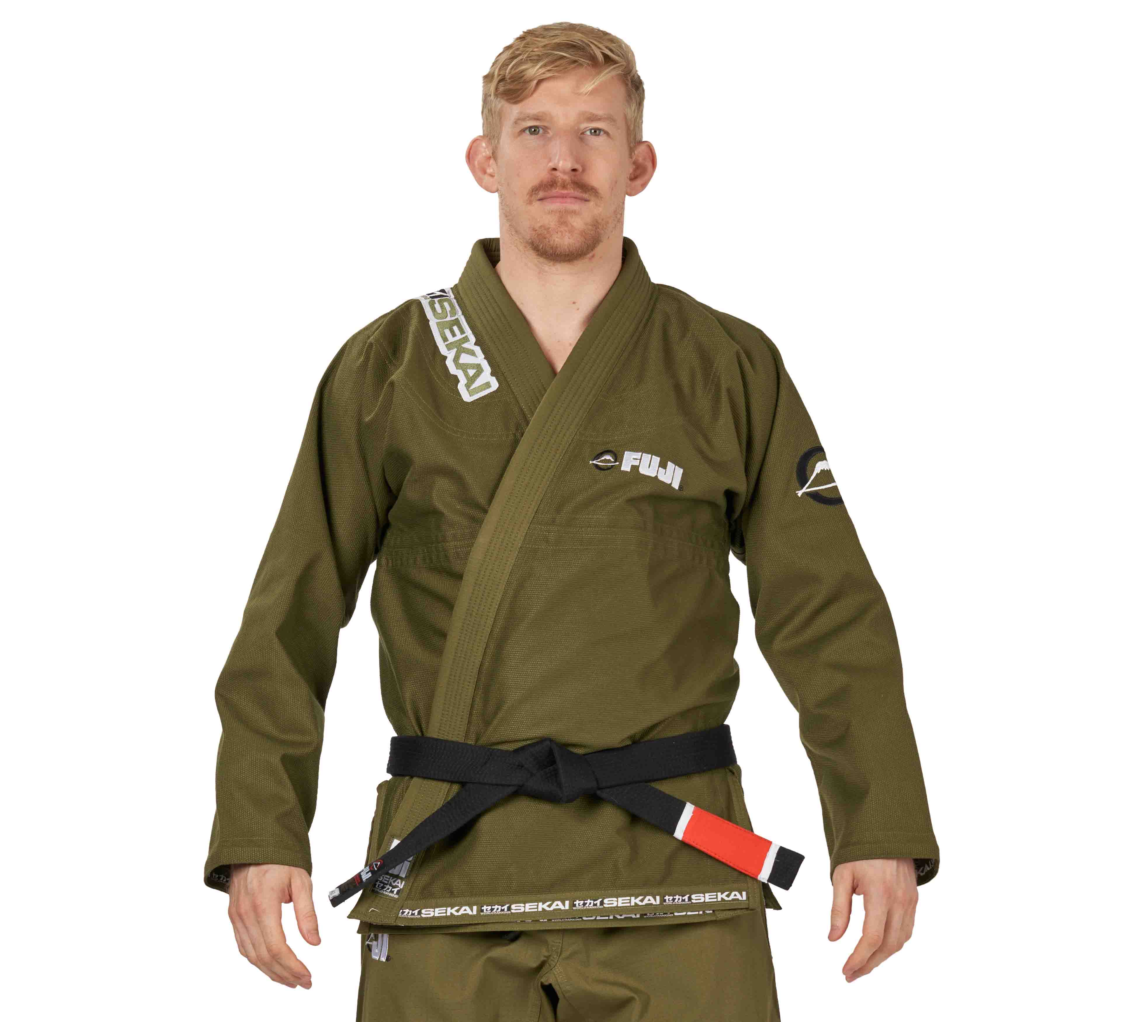 Sekai 2.0 BJJ Gi Military Green/Black