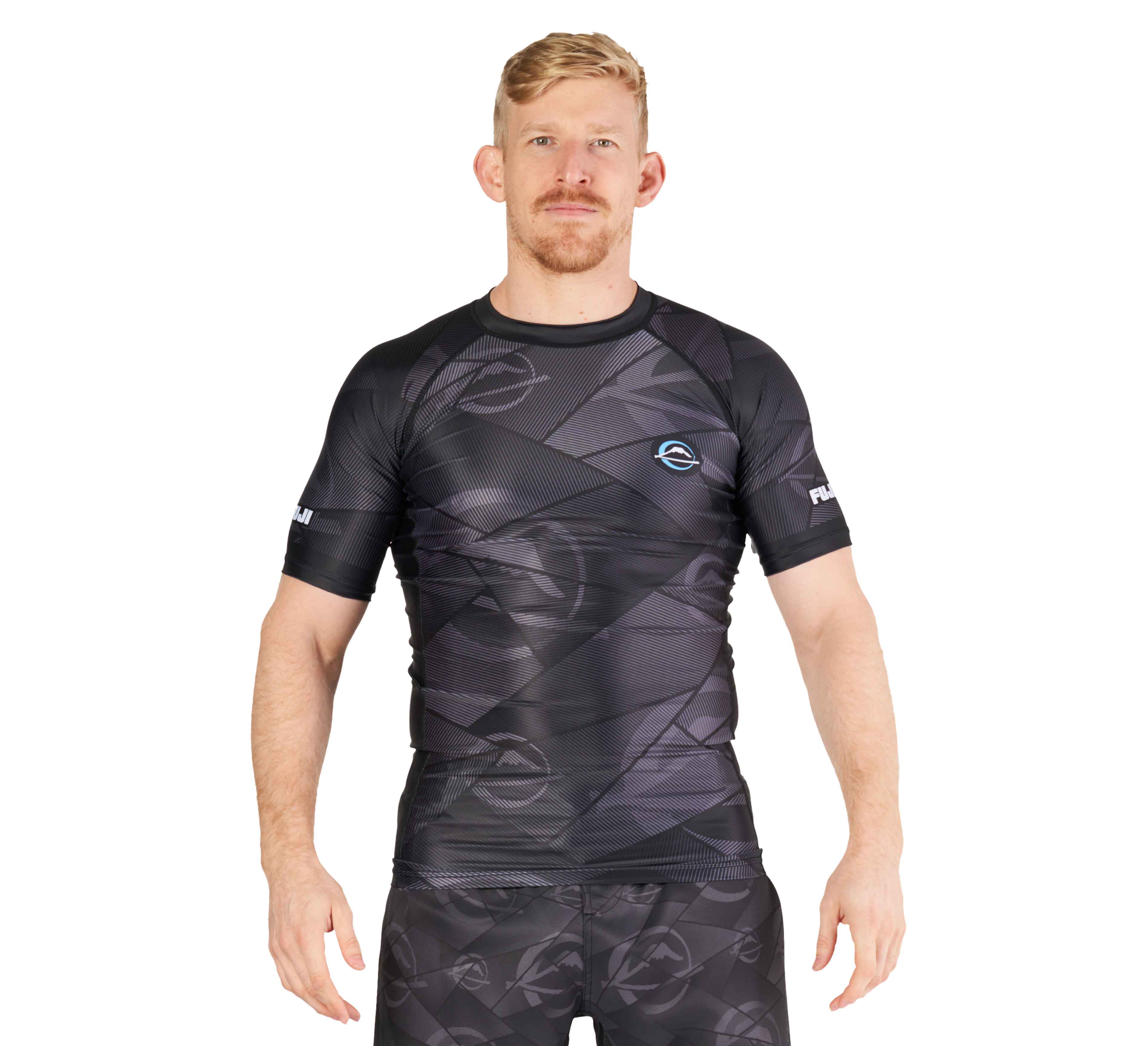 Battle Stripes Rashguard Black