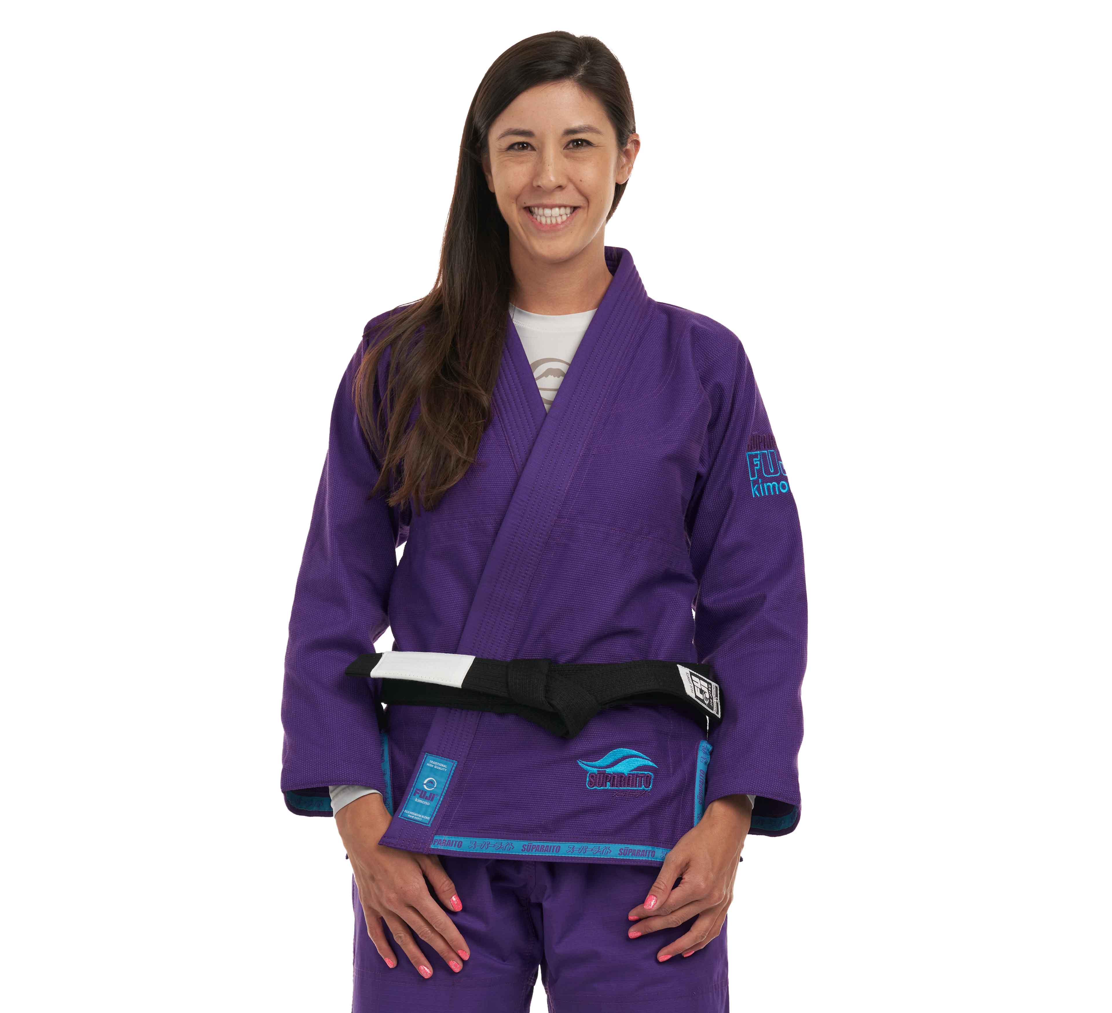 Suparaito Womens BJJ Gi Purple/Blue