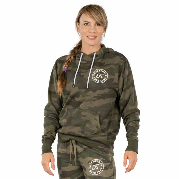 Forest Camo Womens Hoodie