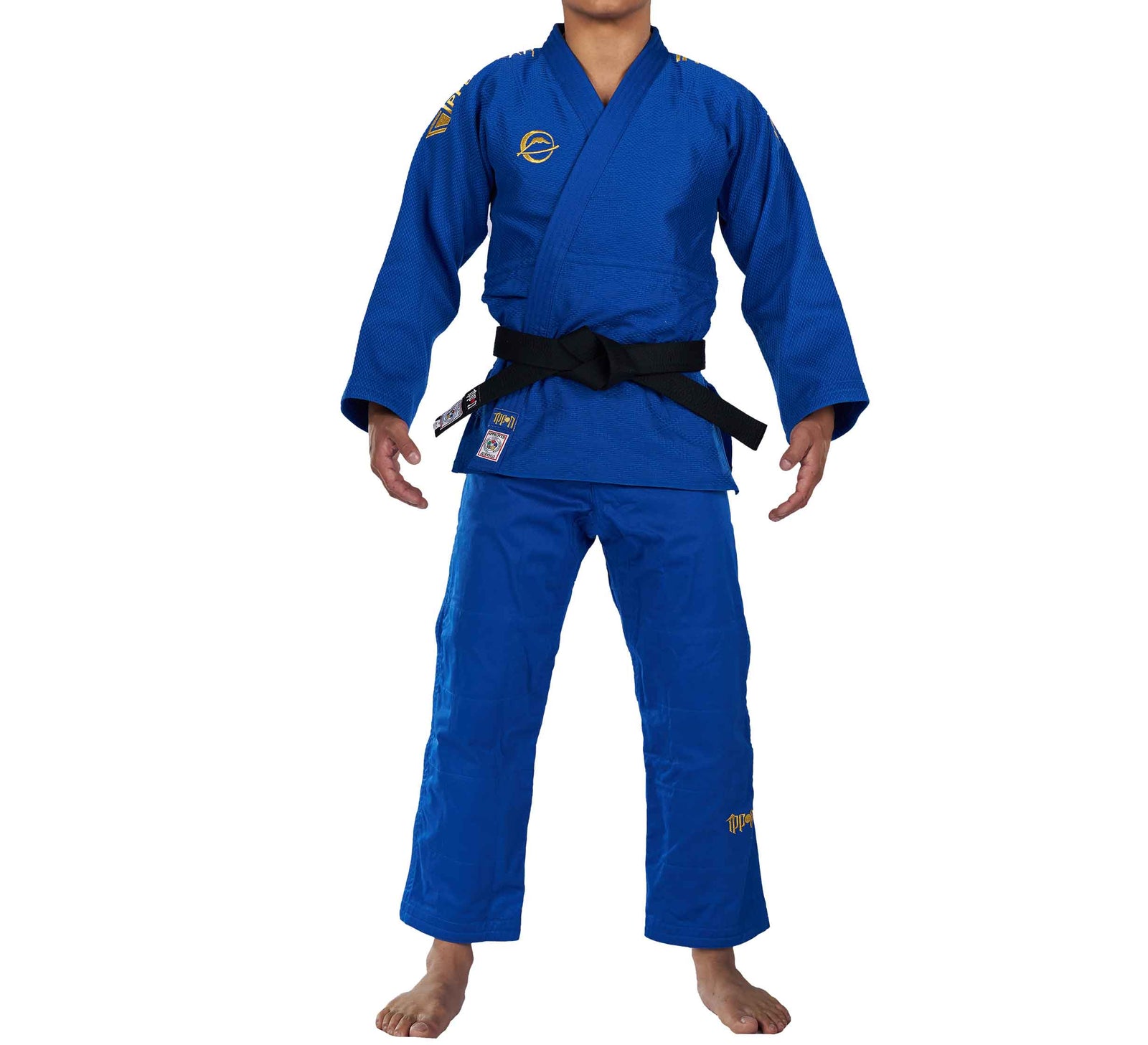 Ippon Gear Standard Fit Blue Judo Gi Bundle (2 Items)