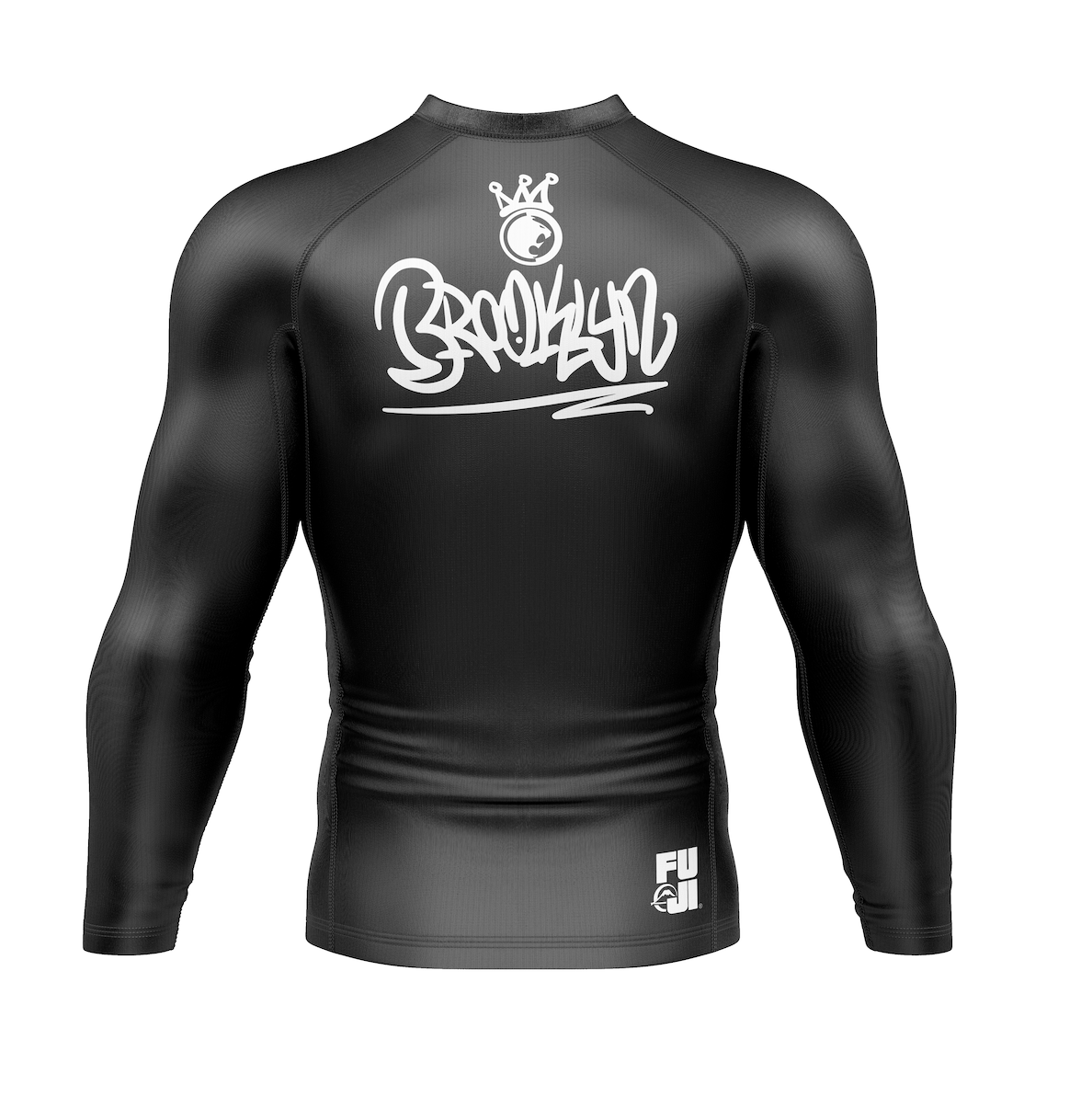 Renzo Gracie Brooklyn "Crown" Rashguard long sleeve - black