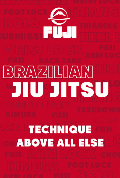 Brazilian Jiu-Jitsu Vinyl Banner