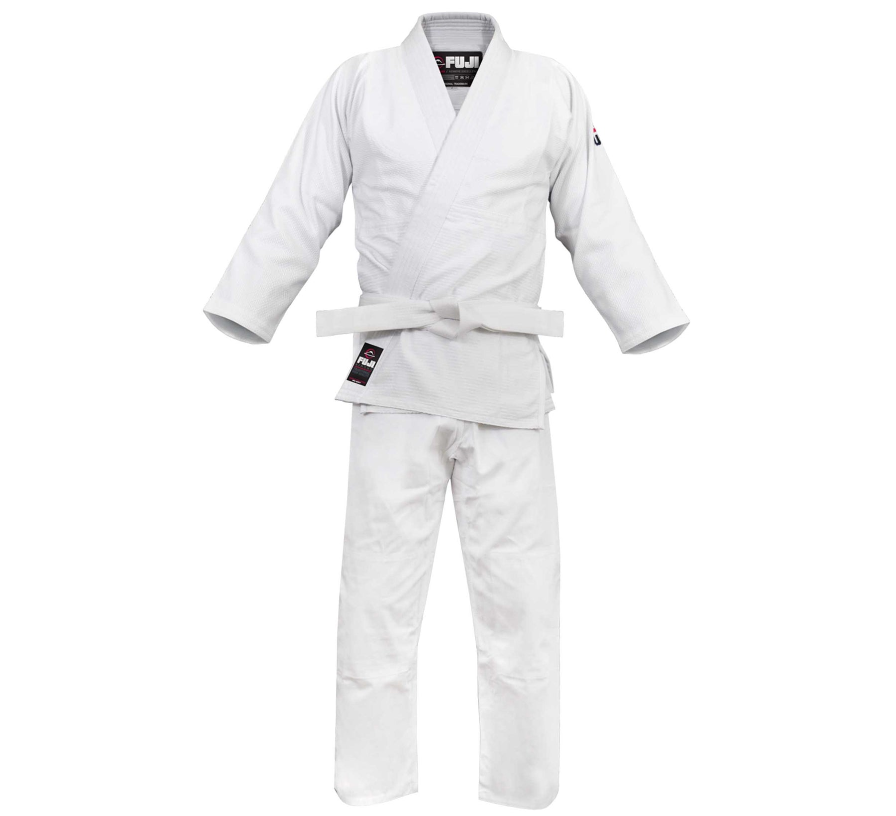 Fuji Single Weave Judo Gi Uniform White