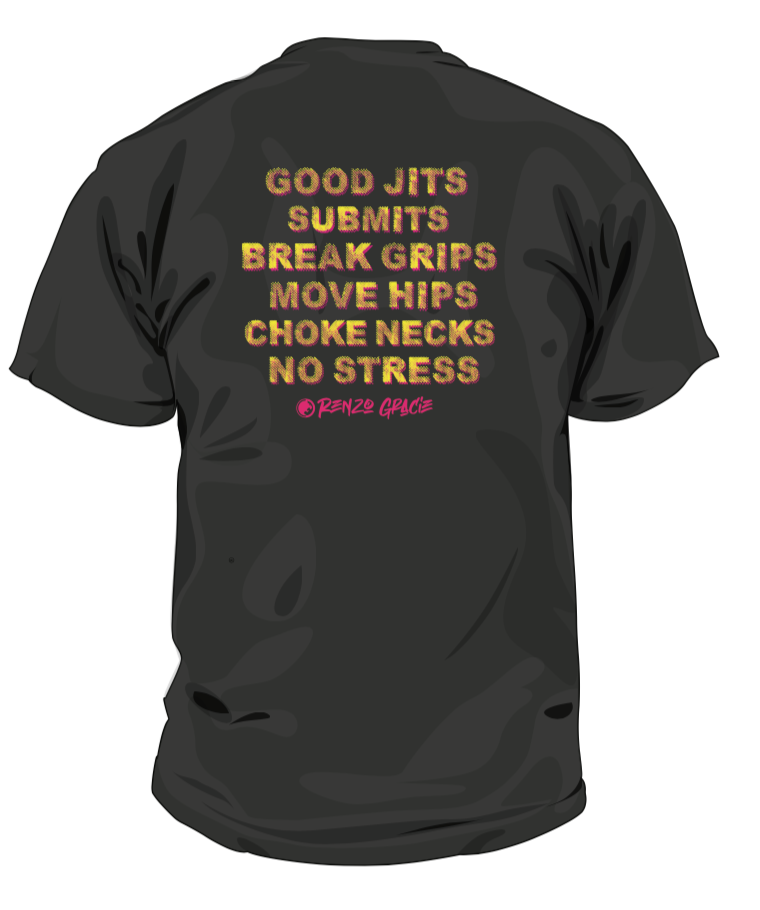 Renzo Gracie Good Jits T-Shirt Black