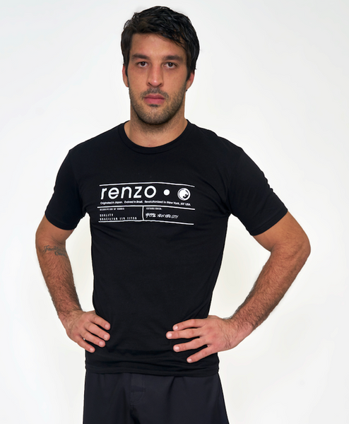 Renzo Gracie Quality Goods T-Shirt Black