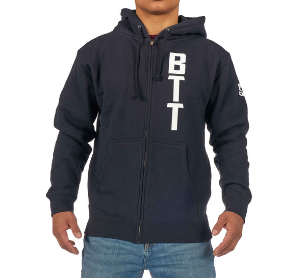 BTT Navy Hoodie - adult and youth