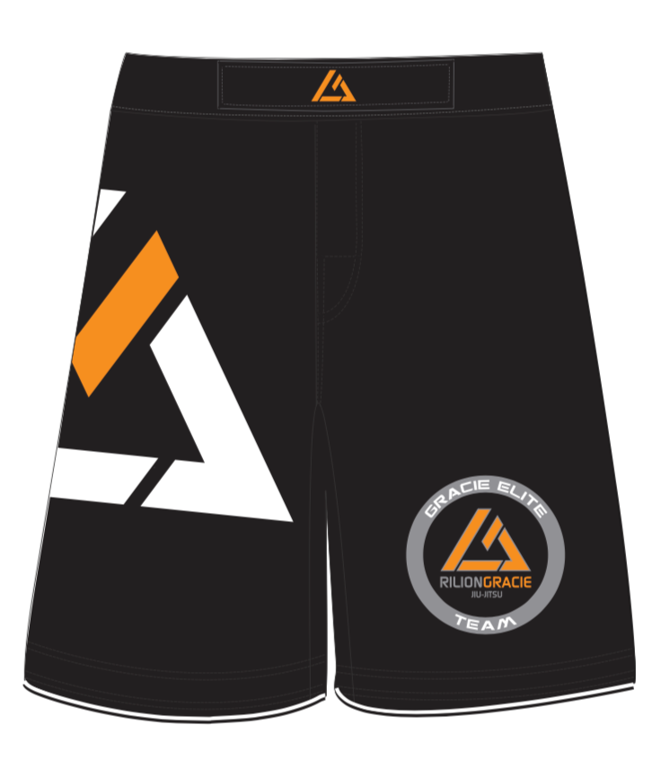 Rilion Gracie Black Comp Team Shorts