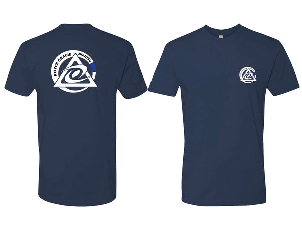 Royce Gracie Classic T-Shirt Navy YOUTH