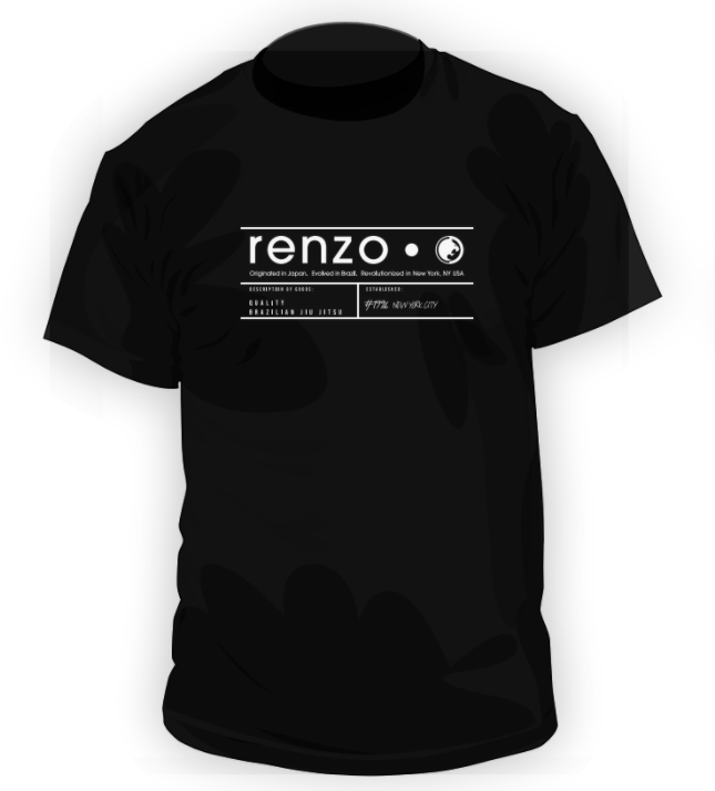 Renzo Gracie Quality Goods T-Shirt Black