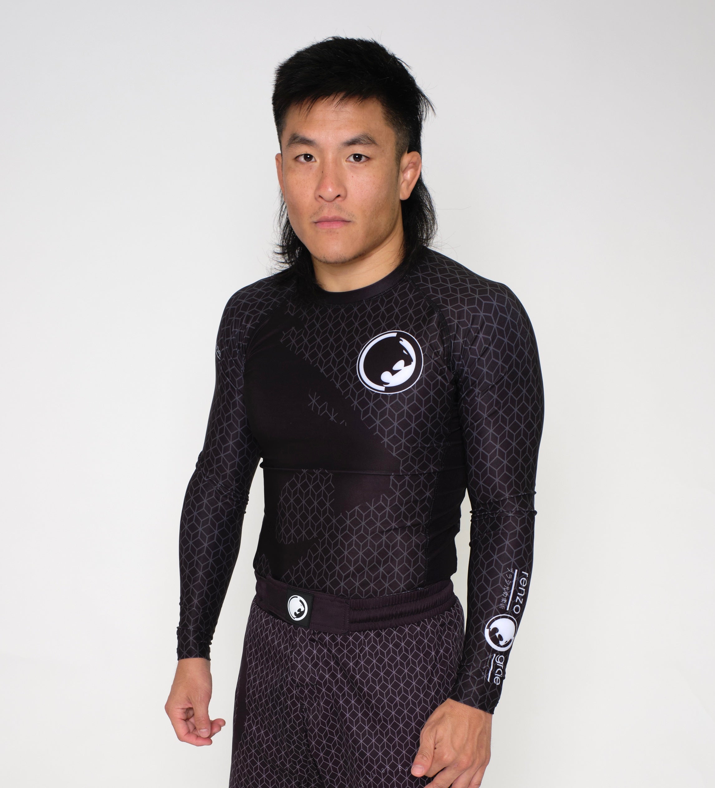 Renzo Gracie Mecca Ranked Long Sleeve Rashguard