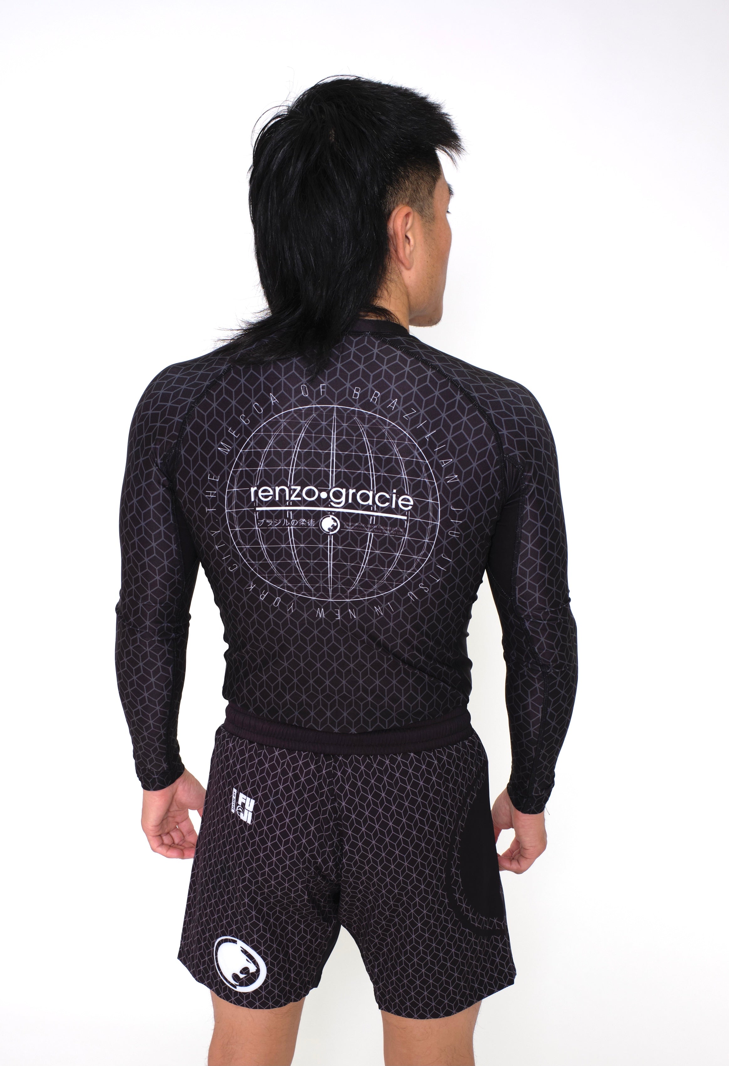 Renzo Gracie Mecca Ranked Long Sleeve Rashguard