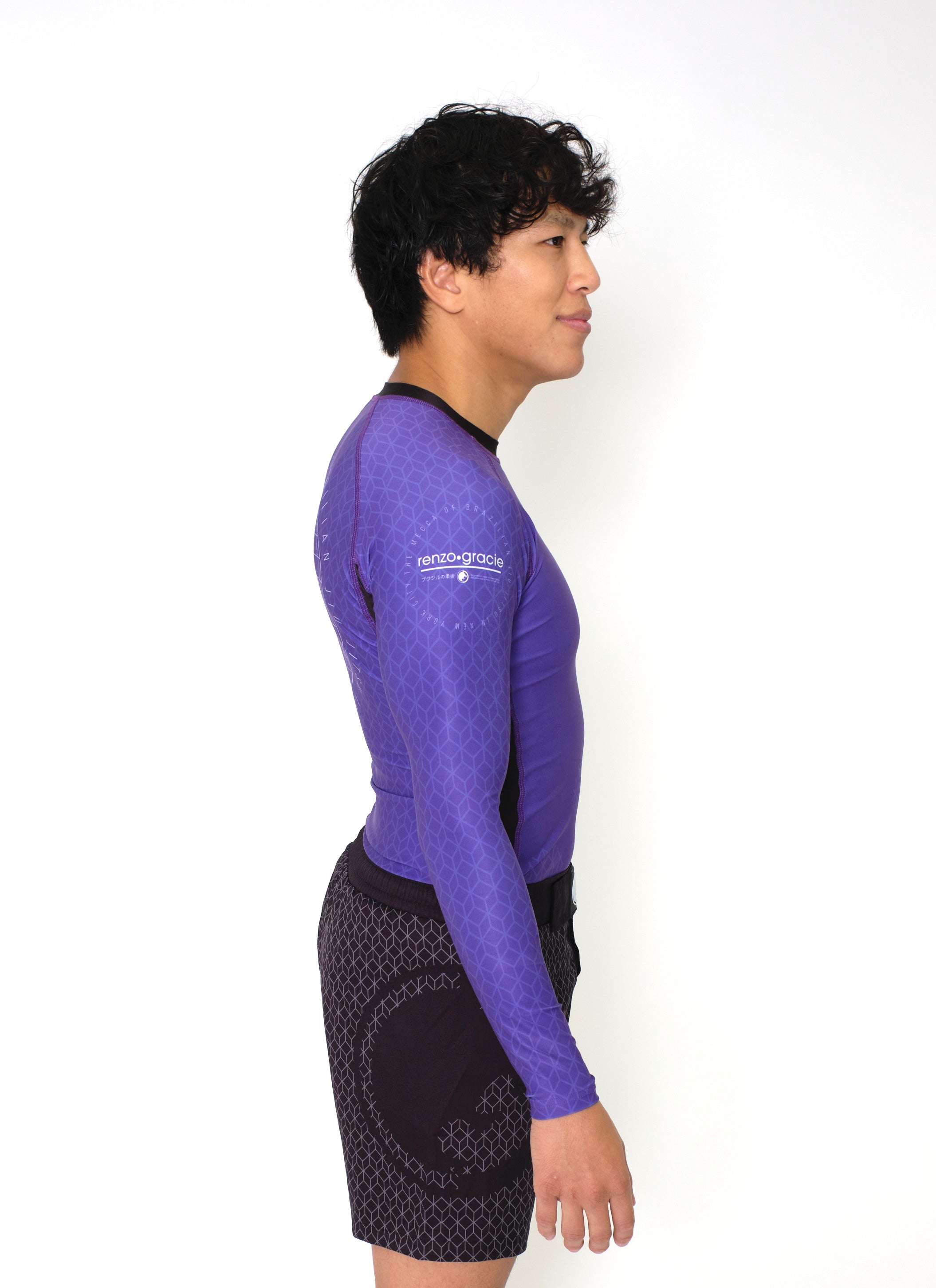 Renzo Gracie Mecca Ranked Long Sleeve Rashguard