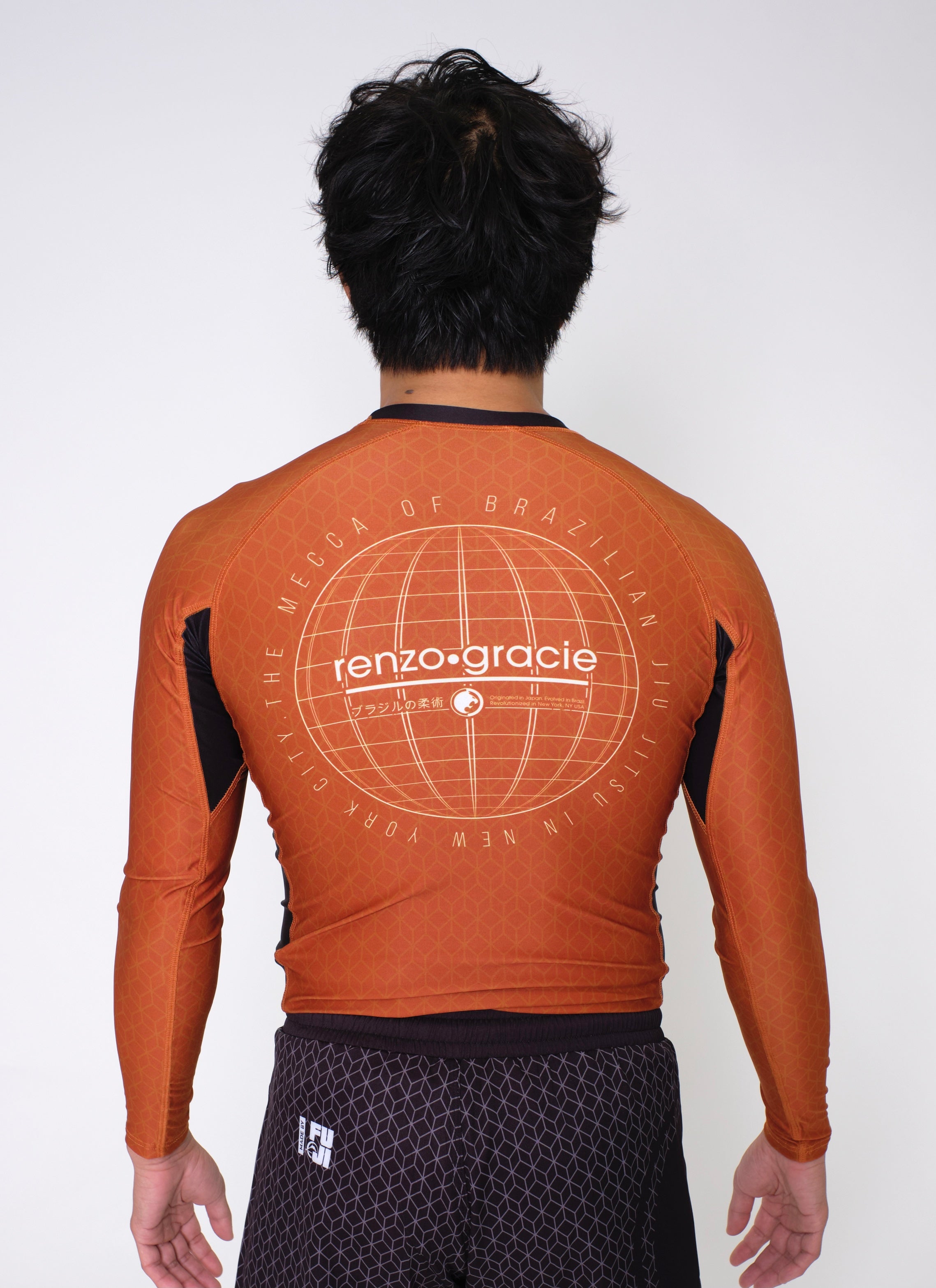 Renzo Gracie Mecca Ranked Long Sleeve Rashguard