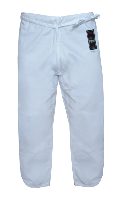 Double Weave Judo Pants White