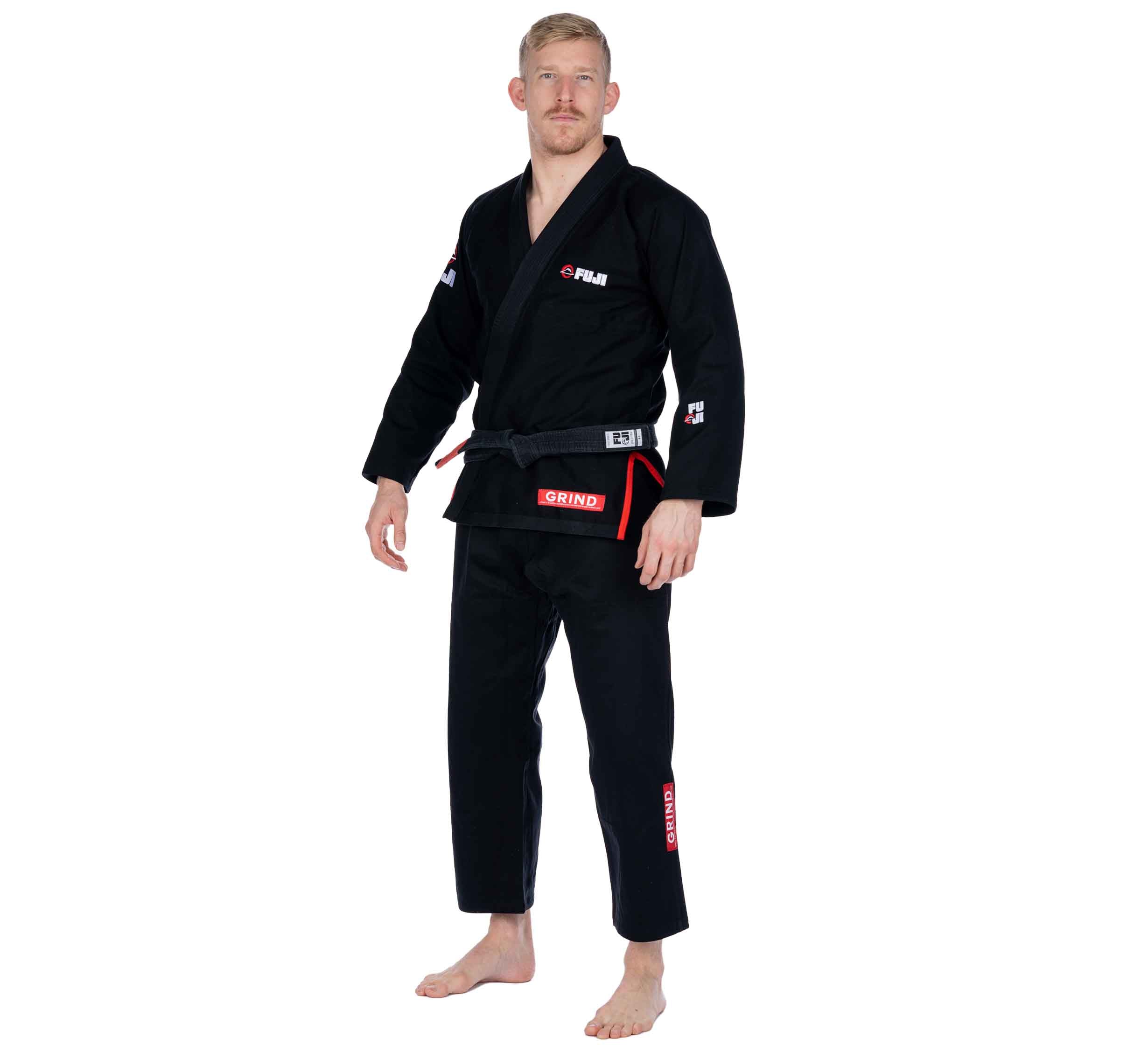 Elemental BJJ Gi Grind Black