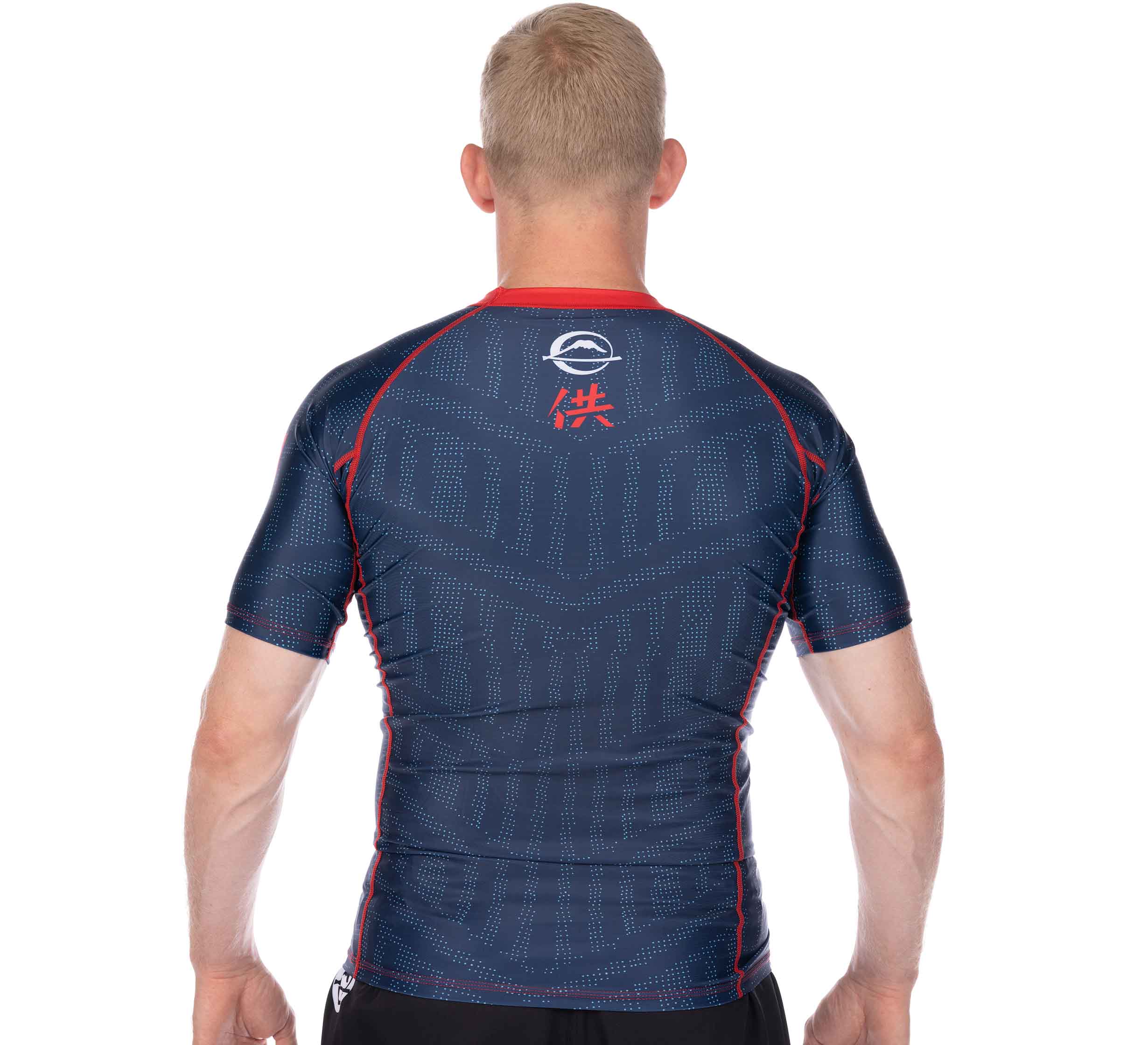 Team FUJI Short Sleeve Rashguard Blue