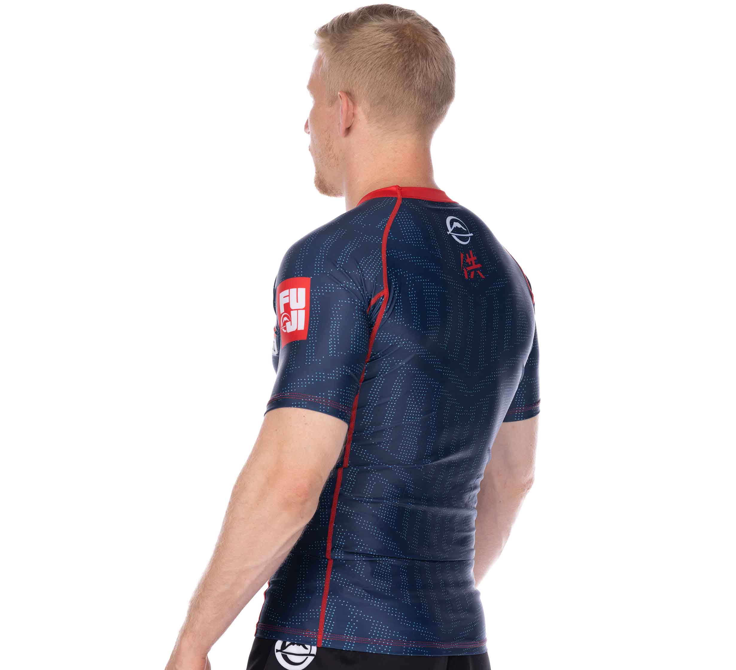 Team FUJI Short Sleeve Rashguard Blue