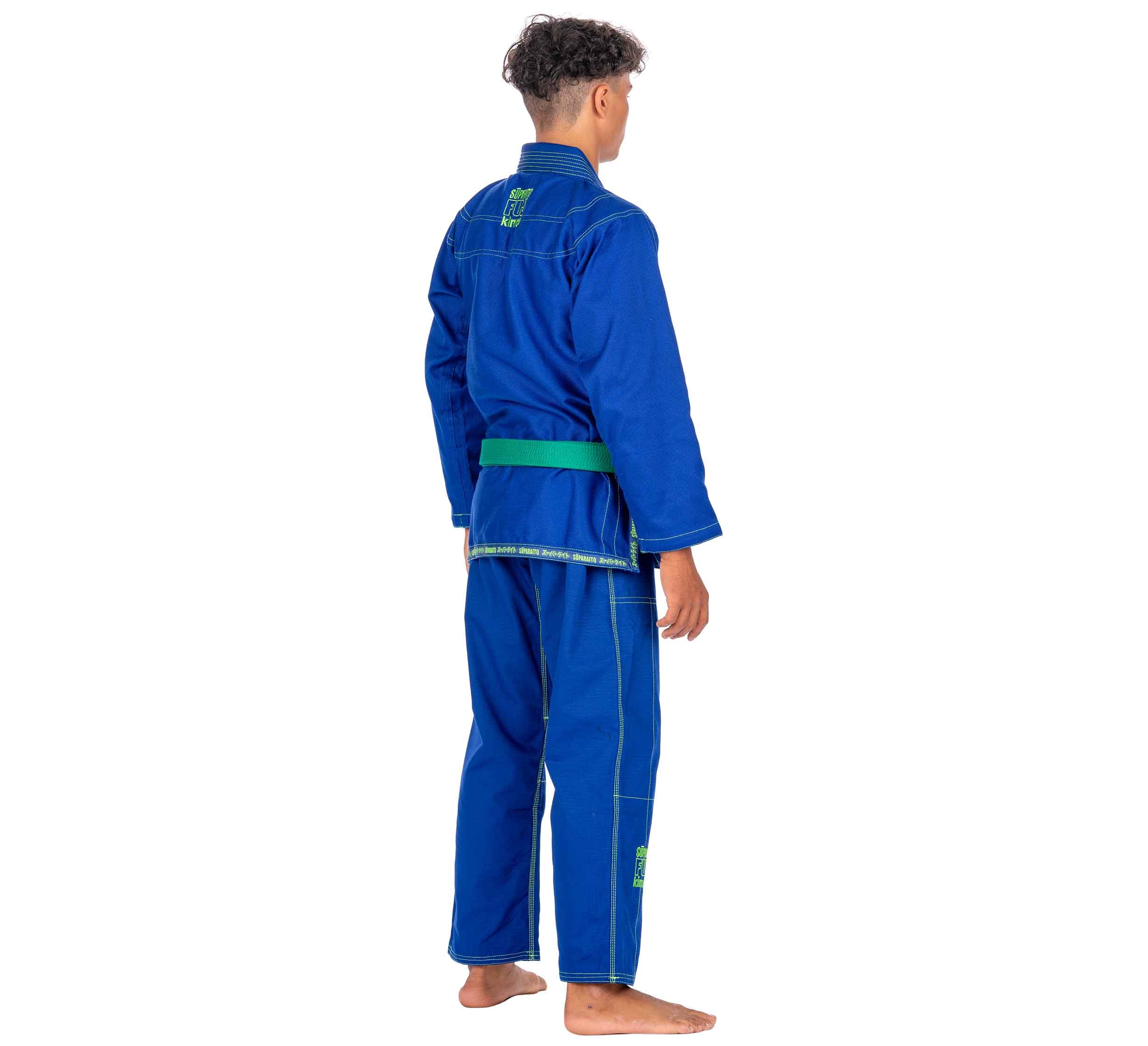 Suparaito Kids Blue BJJ Gi