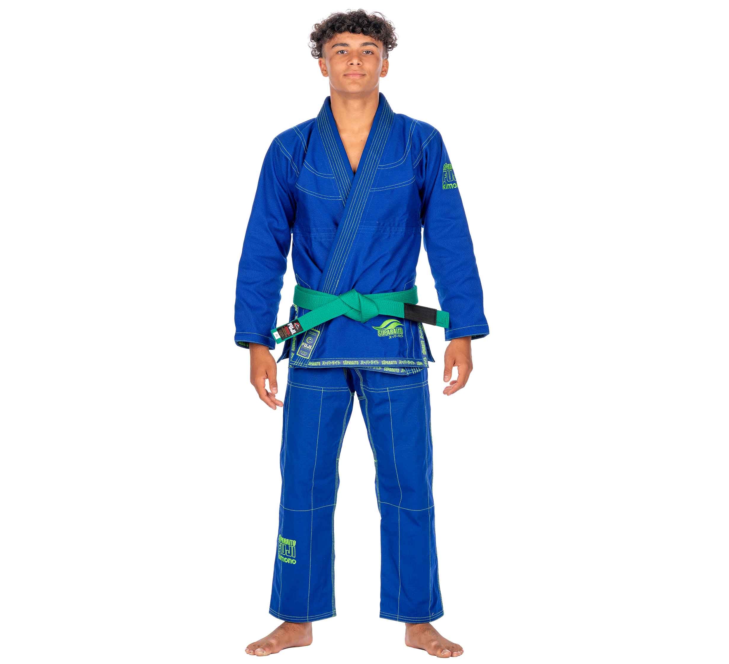 Suparaito Kids Blue BJJ Gi