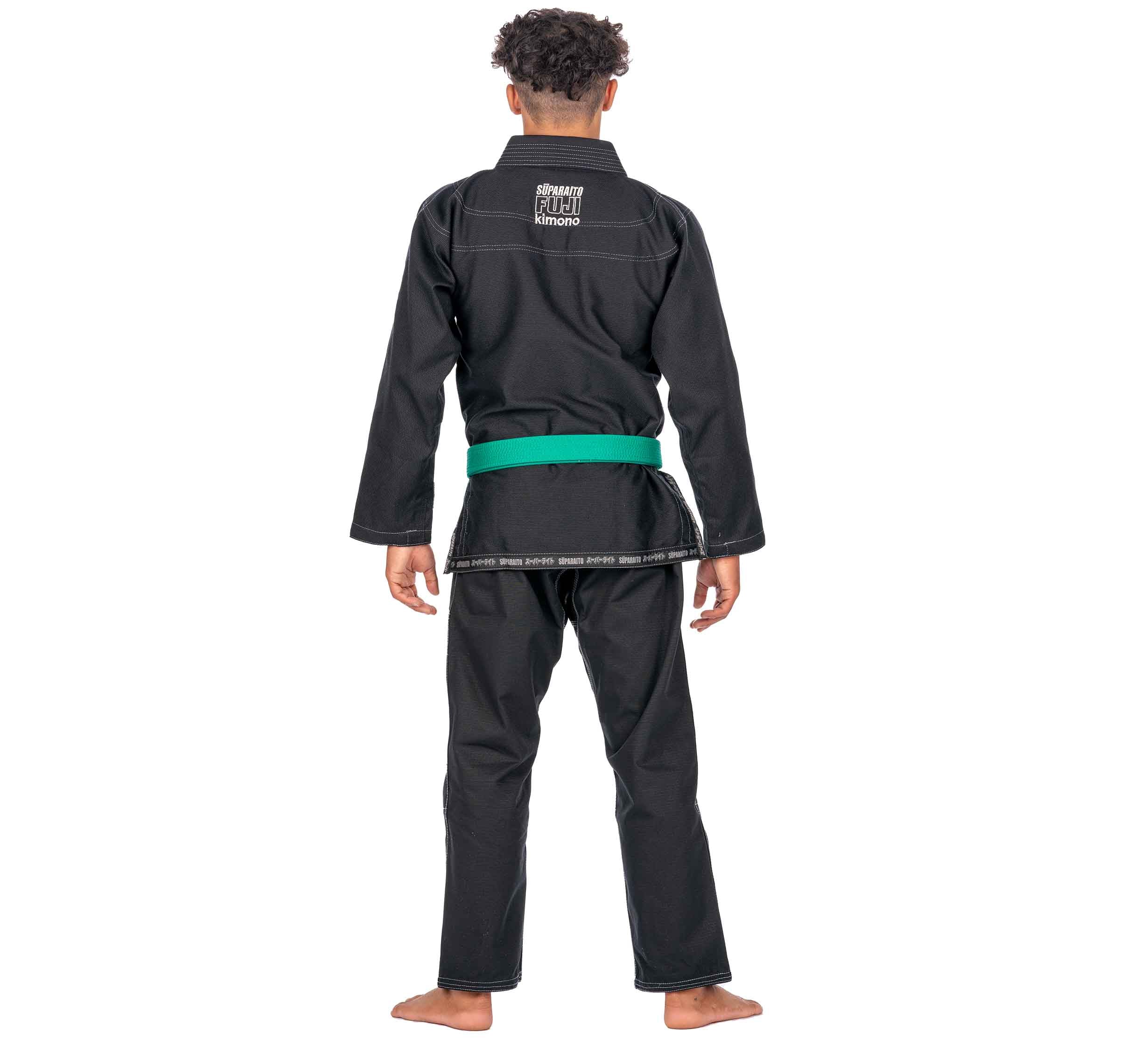 Suparaito Kids Black BJJ Gi