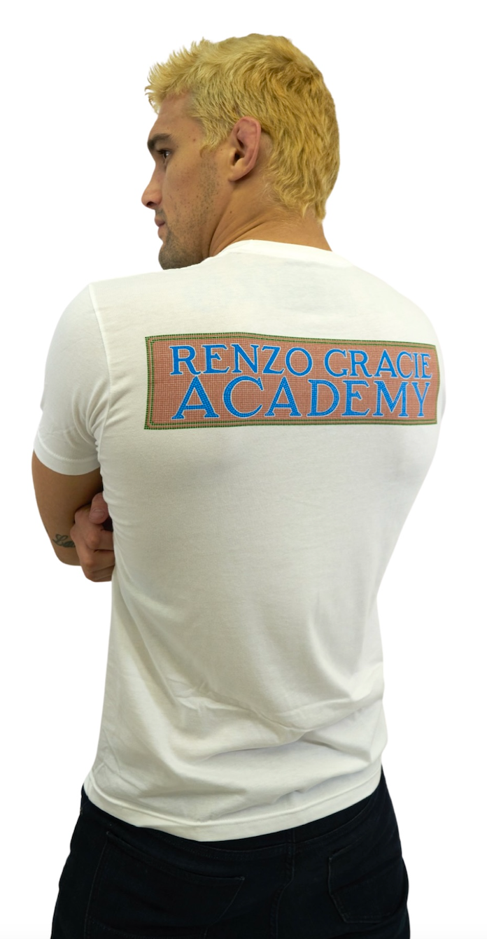 Renzo Gracie NYC Subway Tile White T-Shirt