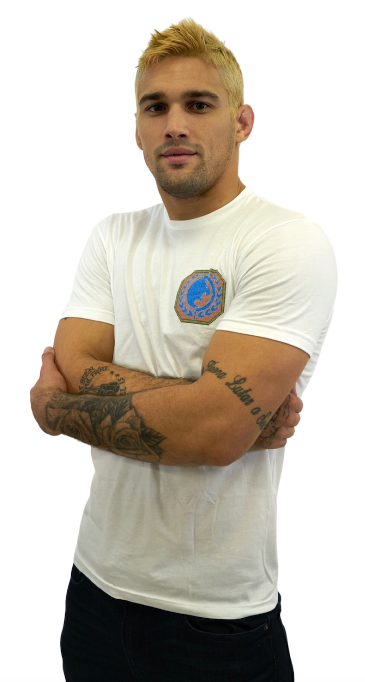 Renzo Gracie NYC Subway Tile White T-Shirt