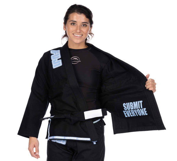Submit Everyone Girl's BJJ Gi Blue