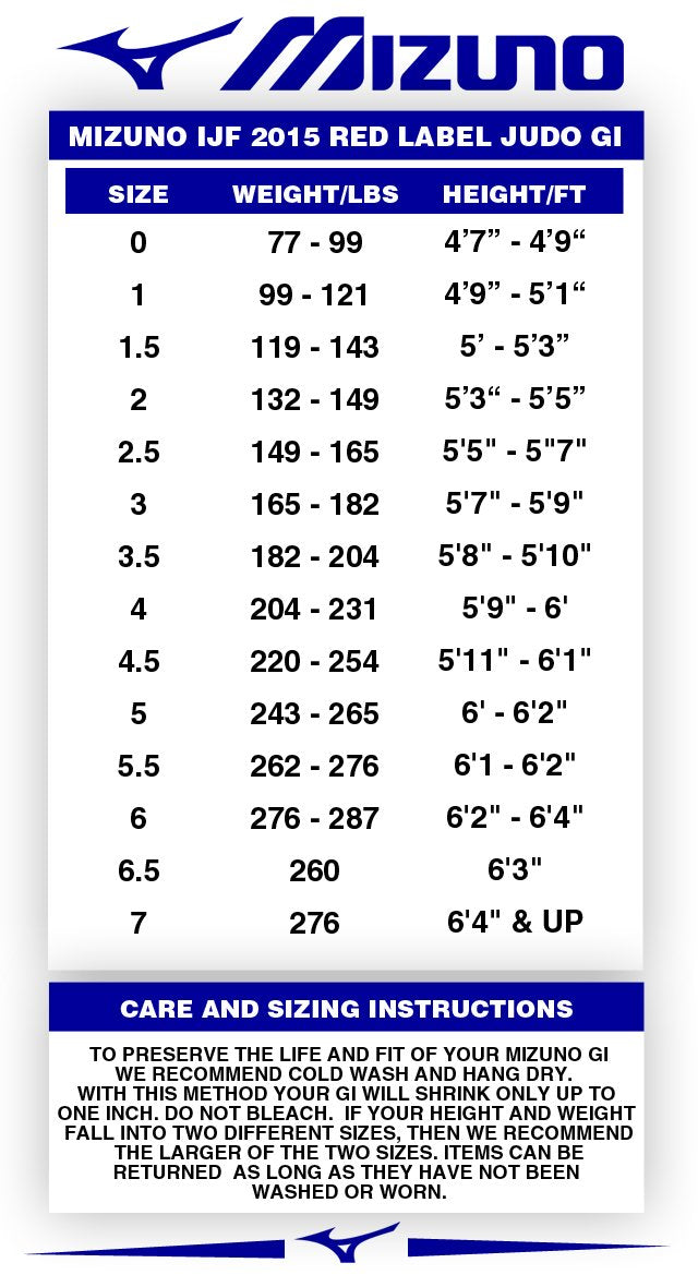 Sizing Guide