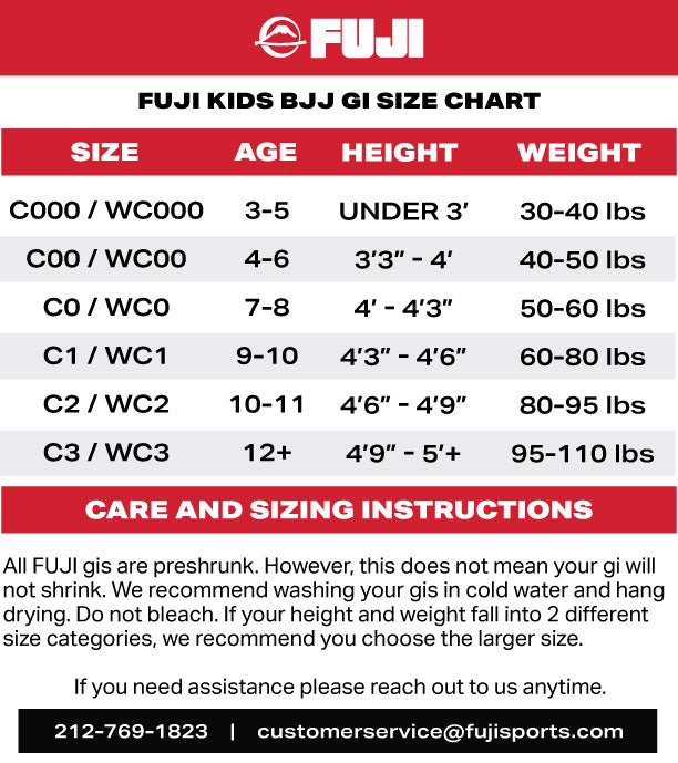 Sizing Guide