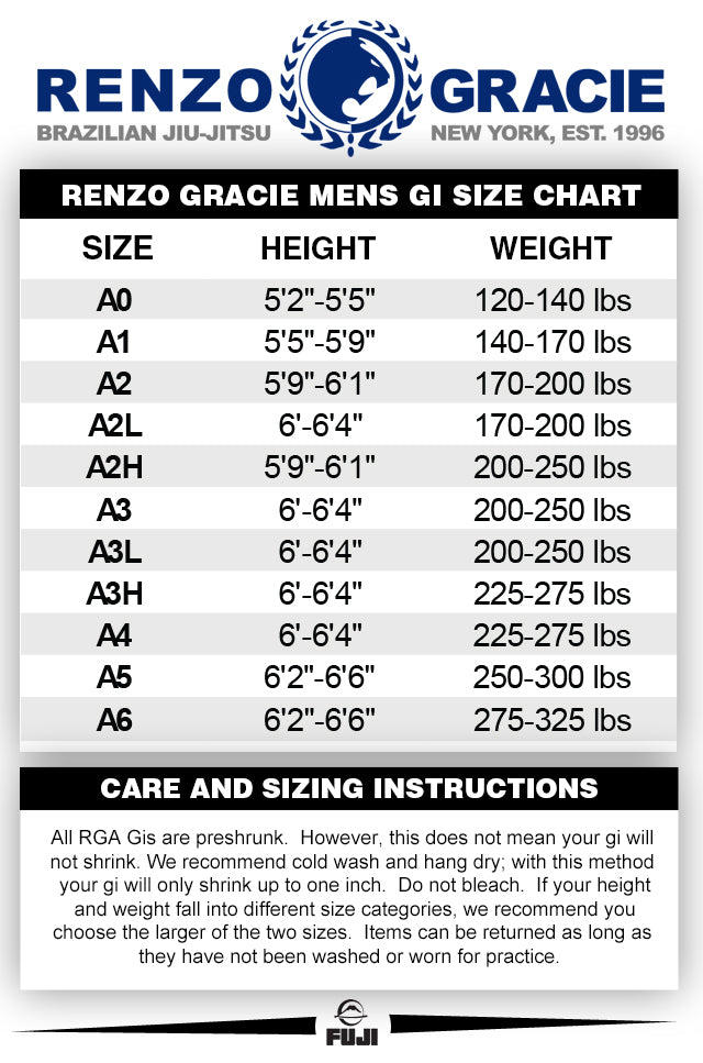 Sizing Guide